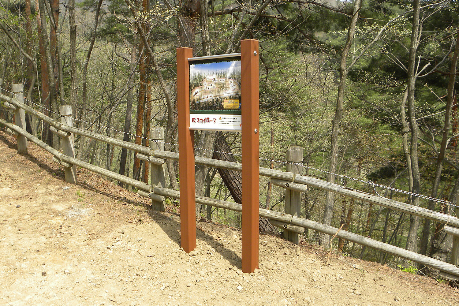 平尾山公園看板